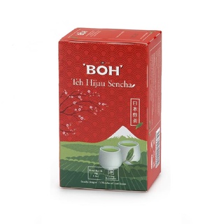 ชาเขียวเซนฉะ Boh Sencha Green Tea Teabag ชนิดซอง ขนาด 20 ซอง