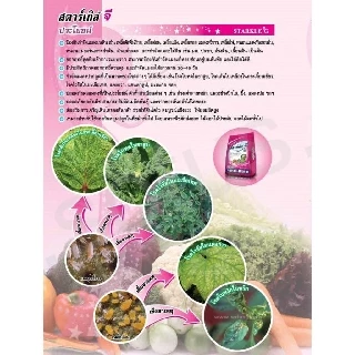 [1kg] สตาร์เกิลจี (Starkle G) สตาเกิลจี สตาร์เกิล จี สตาเกิล จี สารกำจัดแมลงชนิดดูดซึมเข้าทางระบบราก 1กิโลกรัม