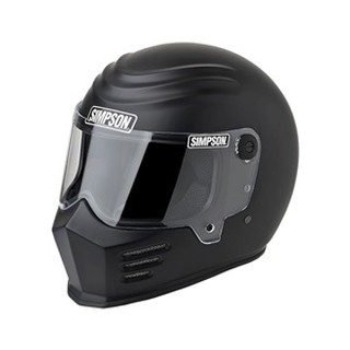 หมวกกันน็อก SIMPSON HELMET - OUTLAW BANDIT M2015 MATTED BLACK By Life and Kustom