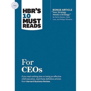 HBRS 10 MUST READS FOR CEOS