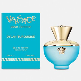 V E R S A C E Dylan Turquoise Pour Femme EDT 100 ml กล่องซีล