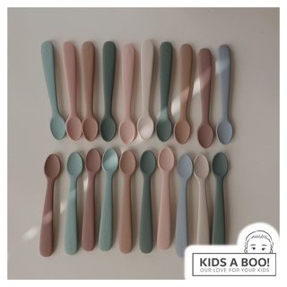 (Mushie Baby Spoons) ช้อน Silicone Foodgrade สำหรับป้อนอาหาร แบรนด์ Mushie