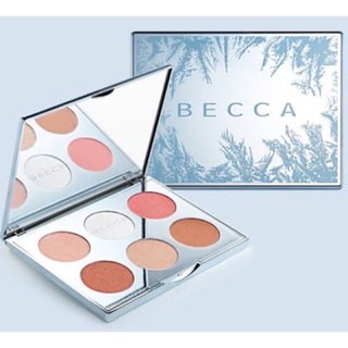 ไม่มีกล่อง แท้💯% 6หลุม เบคก้า BECCA Après Ski Glow Face Palette (Limited Edition) สีสวยมากๆได้ครบทุกการแต่งหน้าค่ะ 😄✨