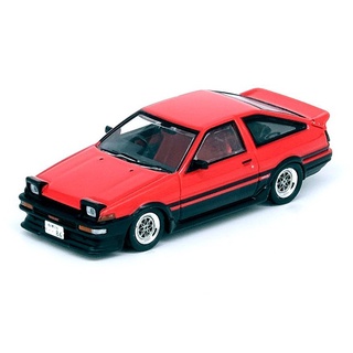 (INNO64) Toyota Sprinter Trueno AE86 RED 1:64