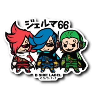 [Direct from Japan] B - SIDE LABEL Sticker ONEPIECE One Piece GERMA 66 Japan NEW