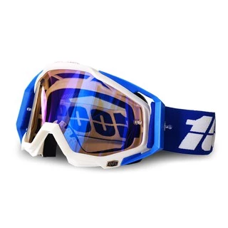 LANCAMP แว่นวิบาก 100% Motor Goggle CY06 แว่นตากันลม เล่นสกี กันฝุ่น กันแดดใส่ขับมอเตอร์ไซค์