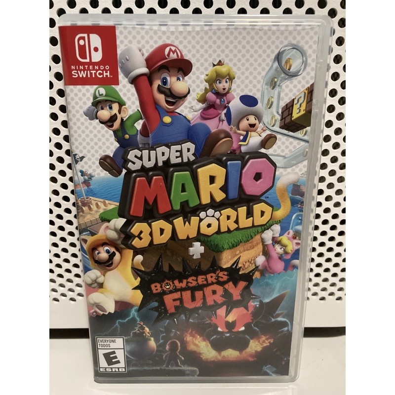 แผ่นเกม Nintendo Switch : Super Mario 3D World Fury [มือสอง]