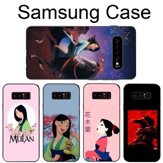 Samsung Galaxy Note 8 9 10 Plus A10 A20 A30 A30S A20E Soft Case MD48 Mulan art