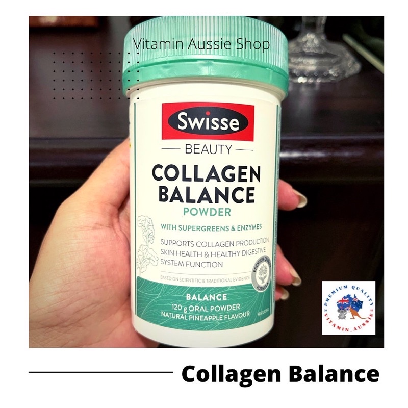 Swisse Collagen Balance Powder 120 g หมดอายุ 11/22