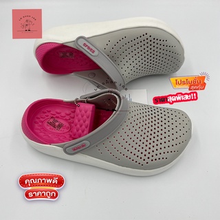 พรีเมี่ยม Crocs LiteRide Clog รองเท้าแตะผู้หญิง รองเท้าชายหาด รองเท้าแตะฤดูร้อน หัวโต พร้อมส่ง 🚚