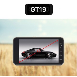 กล้องติดรถยนต์ 4.0inch IPS FULL HD CAR DVR 1296P รุ่น-GT19