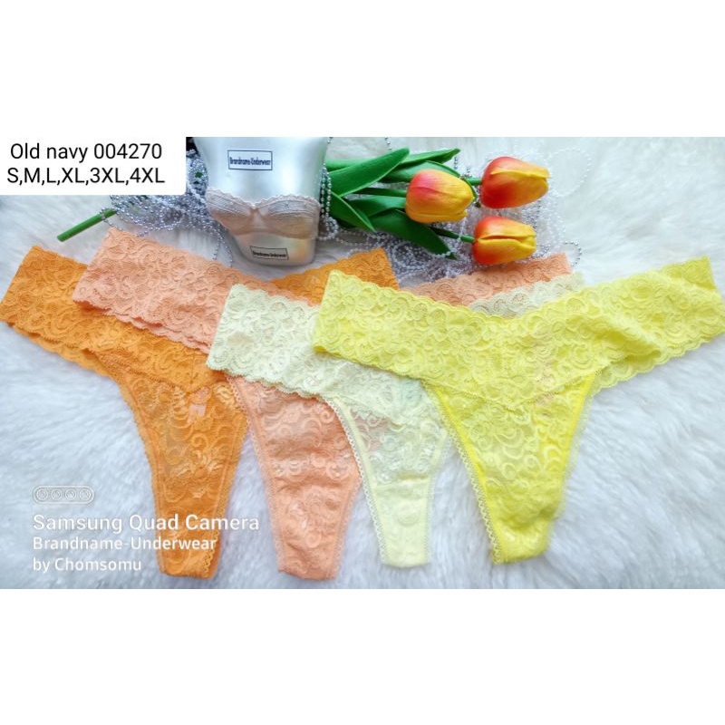 🍊ld navy Size Xs-4XL ชุดชั้นใน/กางเกงใน ทรงจีสตริง G-string 004277