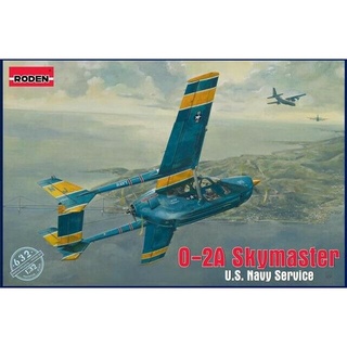 โมเดลประกอบ Roden 1/32 RO632 O-2A Skymaster U.S. Navy Service