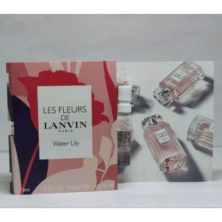 Vial 🔥 Lanvin 🔥 Les FLEUR De Lanvin Water Lily EDT ขนาด  2 ml น้ำหอมไวออลขนาดทดลอง ของแท้