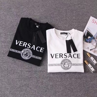 เสื้อยืดแขนยาว พิมพ์ลาย Versace BAJU Lengan Panjang LELAKI BAJU LELAKI คุณภาพดี สําหรับผู้ชาย