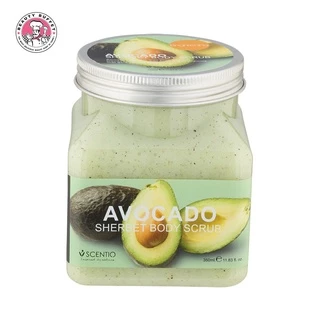 BEAUTY BUFFET SCENTIO AVOCADO BRIGHTENING SHERBET SCRUB - เซนทิโอ อะโวคาโด ไบร์เทนนิ่ง เชอร์เบท สครับ (350ml.)
