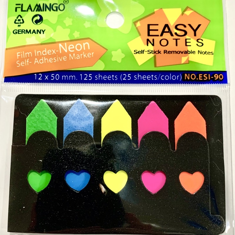 Flamingo easy notes film index neon no. ESI-90