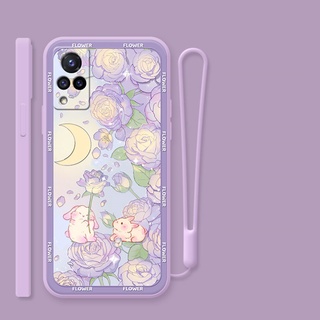 Dmy เคสโทรศัพท์ ซิลิโคนนิ่ม กันกระแทก ลายกระต่ายน่ารัก สําหรับ vivo S9 Y11 2019 Y91 Y93 Y95 Y15S Y15A Y12 Y17 Y15 Y19 Y66 Y67 Y21 Y20S Y21A Y20i Y51 Y31 Y30S Y50 Y33T Y33S 30i Y76S Y76