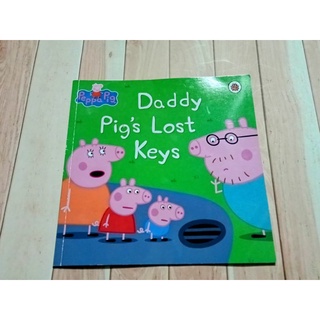หนังสือปกอ่อน Daddy Pigs Lost Keys มือสอง
