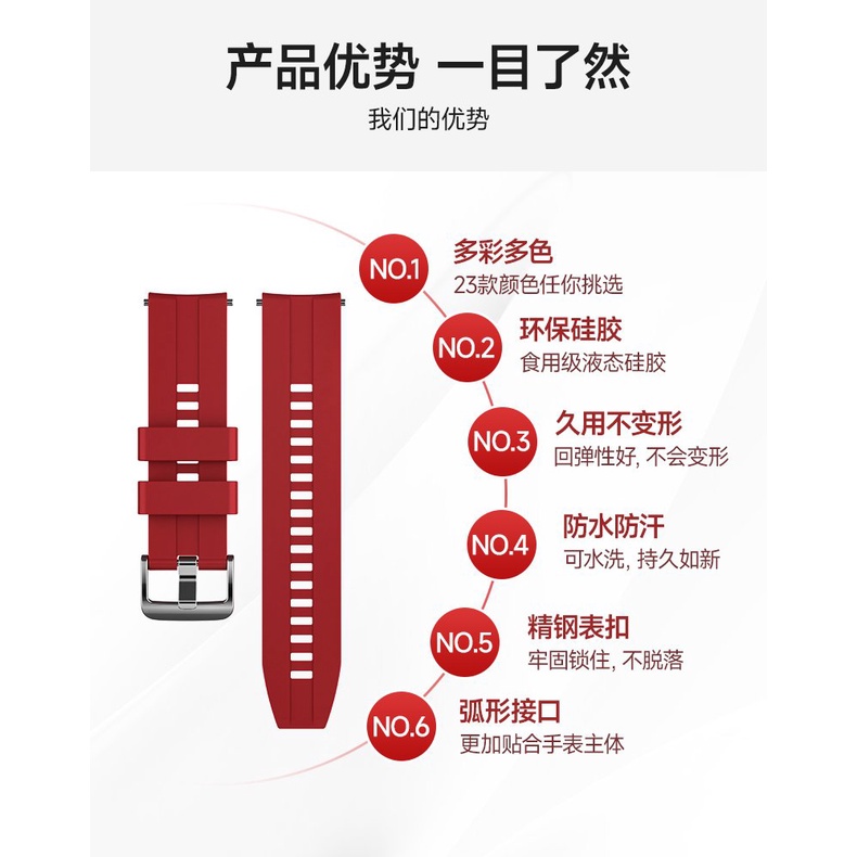 Awesome Silicone Watches Strap DD105-5_K0037602 main image 1