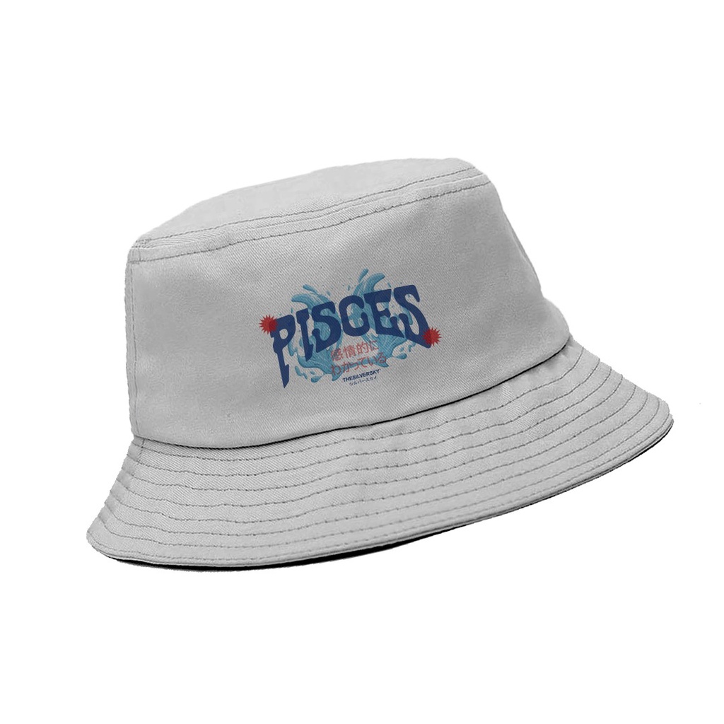 Thesilversky Pisces Zodiac Bucket Hat