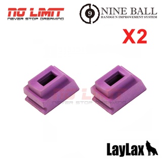 ยางปากแม็ก อัพเกรด LAYLAX Nine Ball Enhanced Rubber Magazine Gasket สำหรับ Tokyo Marui Glock Series Made in Japan