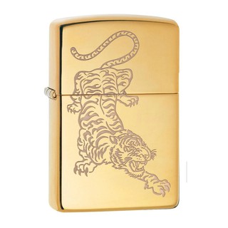 Zippo ไฟแช็กรุ่น 29884 Tiger ของแท้ รับประกันตลอดชีวิต นำเข้าและจำหน่ายโดยตัวแทนจำหน่าย