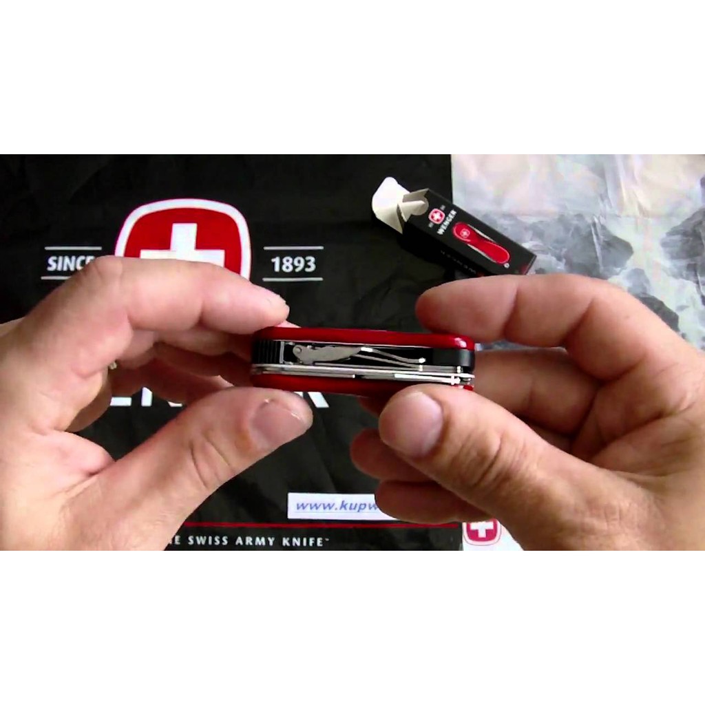 VICTORINOX Nail Clip 580 in red (SAK-S, 0.6463) มีดพับ กรรไกรตัดเล็บ - รูปที่ 7