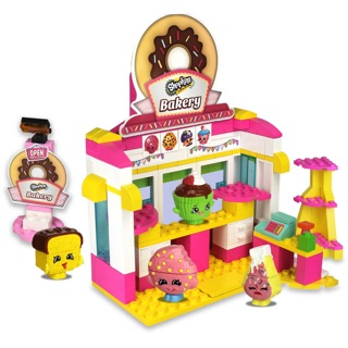 ตัวต่อร้านเบเกอรี่ Shopkins 198 ชิ้น งานลิขสิทธิ์แท้💯 Shopkins Kinstructions Bakery Patisserie