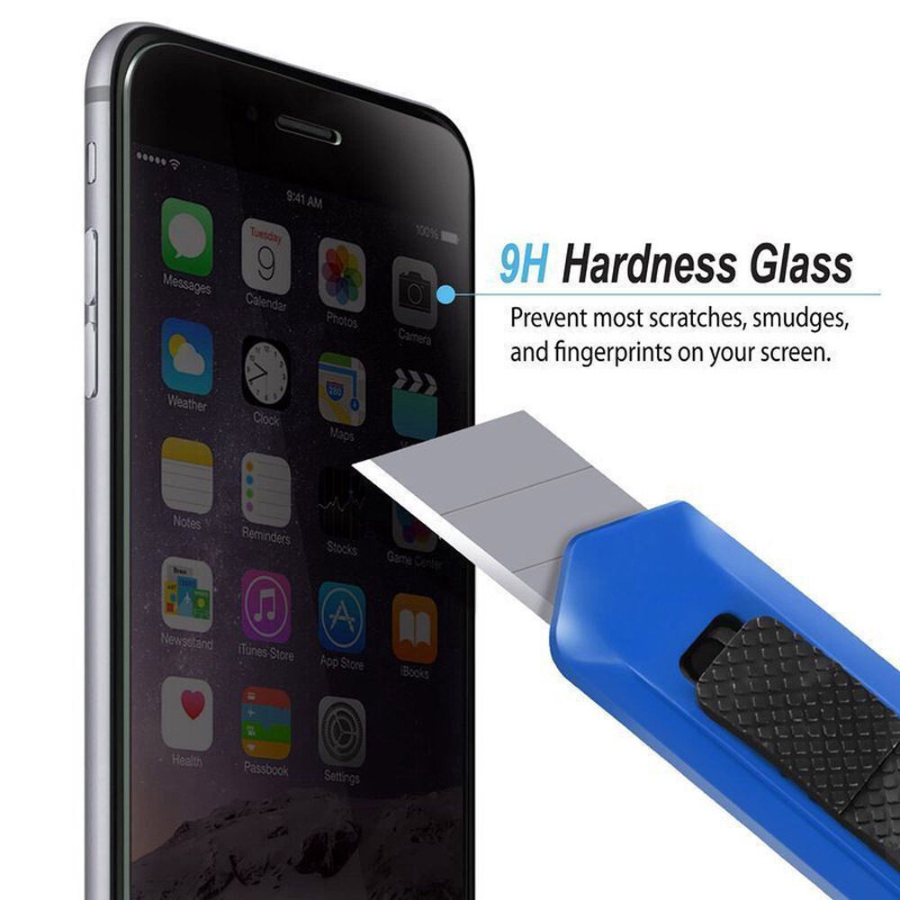 ฟิล์มกระจกนิรภัยกันรอยสำหรับ for iPhone 6 7 Plus XR X XS MAX #8