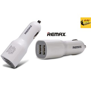 ที่ชาร์จในรถยนต์แบบ USB 2 ช่อง REMAX JIAN CC201 2USB Car Charger แท้