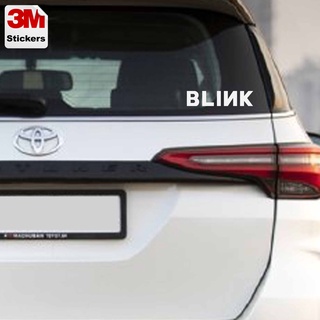 BLINK สติ๊กเกอร์ 3M ลอกออกไม่มีคราบกาว  Removable 3M sticker, สติ๊กเกอร์ติด รถยนต์ มอเตอร์ไซ