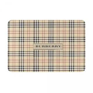 Burberry (5) พรมเช็ดเท้า ผ้าสักหลาด กันลื่น ดูดซับน้ํา แห้งเร็ว 16x24 นิ้ว สําหรับห้องน้ํา พร้อมส่ง