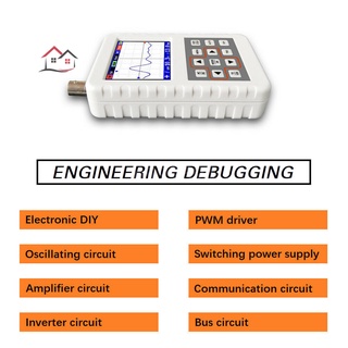 ออสซิลโลสโคปดิจิทัล 5M Bandwidth 20MSps แบบพกพา ขนาดเล็ก สําหรับ DSO FNIRSI PRO DSO FNIRSI PRO Digital Oscilloscope Mini Portable 5M Bandwidth 20MSps