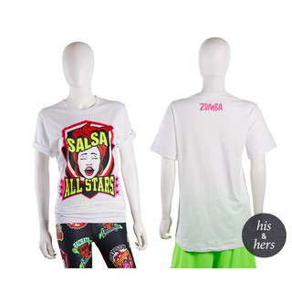 Zumba Salsa All Stars Tee (เสื้อยืดออกกำลังกายซุมบ้า)