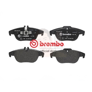 P50 104C ผ้าเบรก-R-แท้ BREMBO รุ่น Ceramic : BENZ C-Class (W204) 250 280 300 320 07-&gt; การันตีคุณภาพมาตรฐานโดย " เครอป...