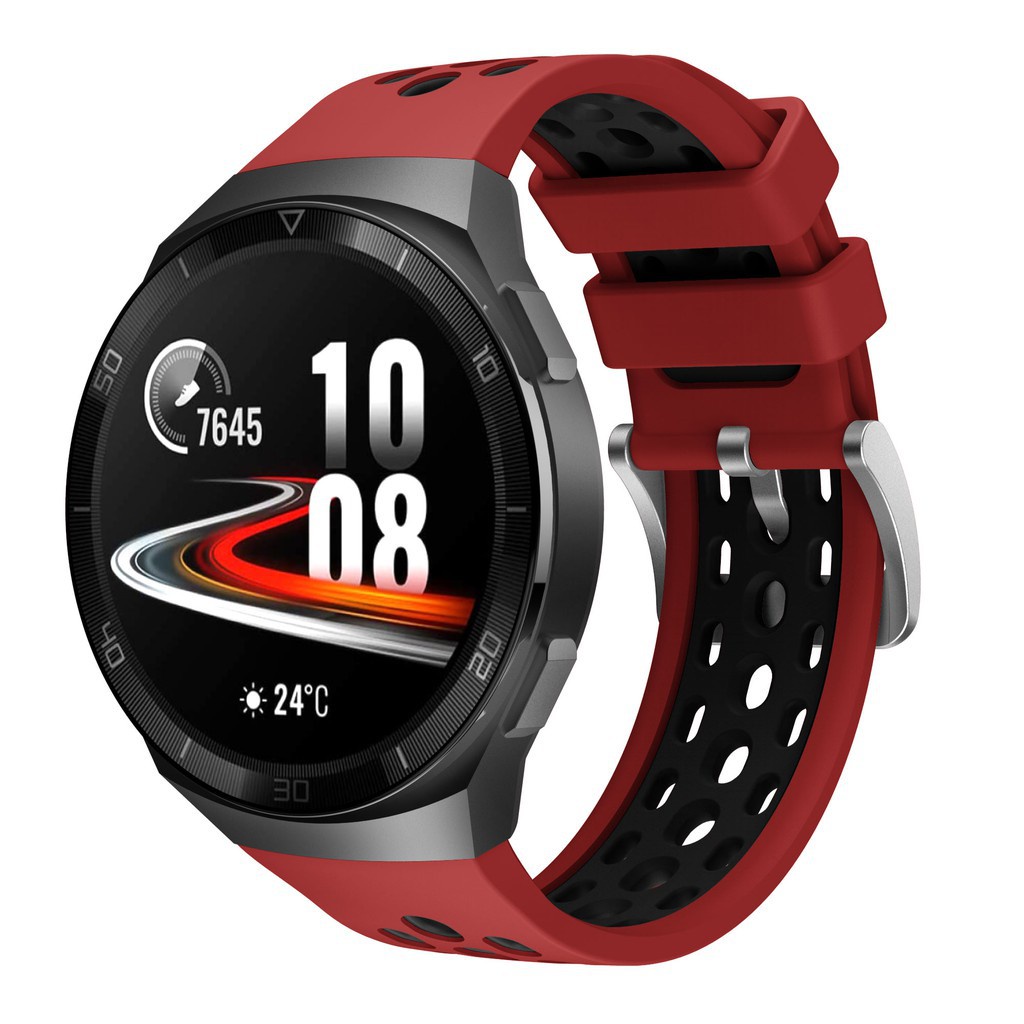 สายรัดซิลิโคนสําหรับ Huawei watch GT 2e Smartwatch เปลี่ยนสําหรับ Huawei GT2e gt2 e 46 มม.สายรัดข้อมือ