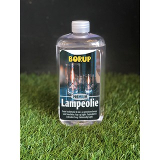 น้ำมันตะเกียง ไร้ควัน ไร้กลิ่น Borup Bio Premium Lampeolie ขนาดบรรจุ 1000 Ml.