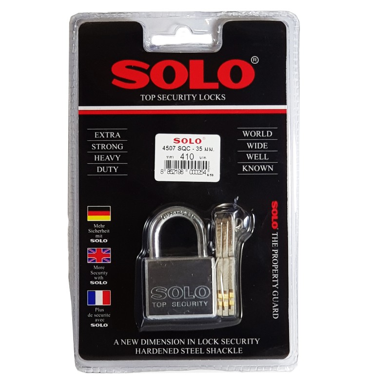 SOLO กุญแจโซโล 4507 SQC -35 มม.