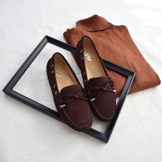 Soulmate Shoes รองเท้าหนังแท้ Mellow Mate in Choco Brown (Nubuck Skin)