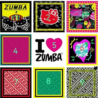 Zumba zumba ZW กีฬา เต้นรํา สแควร์ ผ้าพันคอ เอว ผ้าพันคอ สแควร์ ผ้าพันคอ อุปกรณ์เสริมผ้าเช็ดหน้า หมวกกันน็อก ผู้ชาย ผู้หญิง