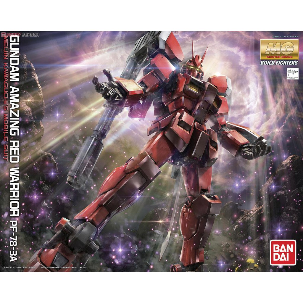 Bandai MG PF-78-3A Gundam Amazing Red Warrior