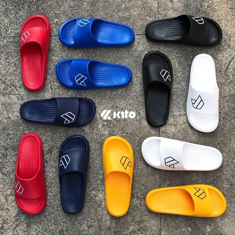 ลดเพิ่ม50% Mssos50 ? Kito Ah84แท้?% รองเท้าแตะ Unisex 36-43 รองเท้าแตะชาย รองเท้าแตะกีโต้. 