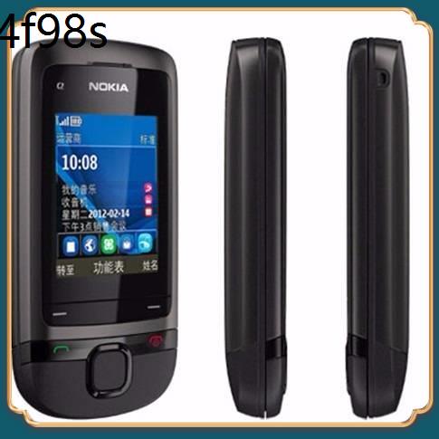 มือถือ โทรศัพท์มือถือ ใหม่ Nokia C2-05 ตัวเลื่อนปุ่มคลาสสิกนักเรียน ...