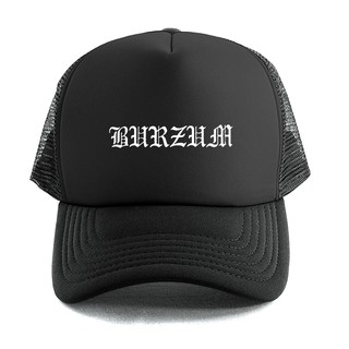 Burzum - หมวกทรัคเกอร์ / หมวก | Merch เครื่องดนตรี | หมวกตาข่าย | | โลหะสีดํา | Unisex