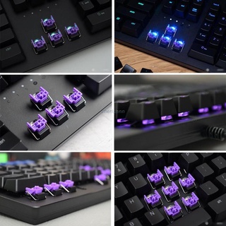 Ch [พร้อมส่ง] สวิตช์คีย์บอร์ดออปติคอล สีม่วง สําหรับ Razer Huntsman Elite Gaming Mechanical 4 ชิ้น