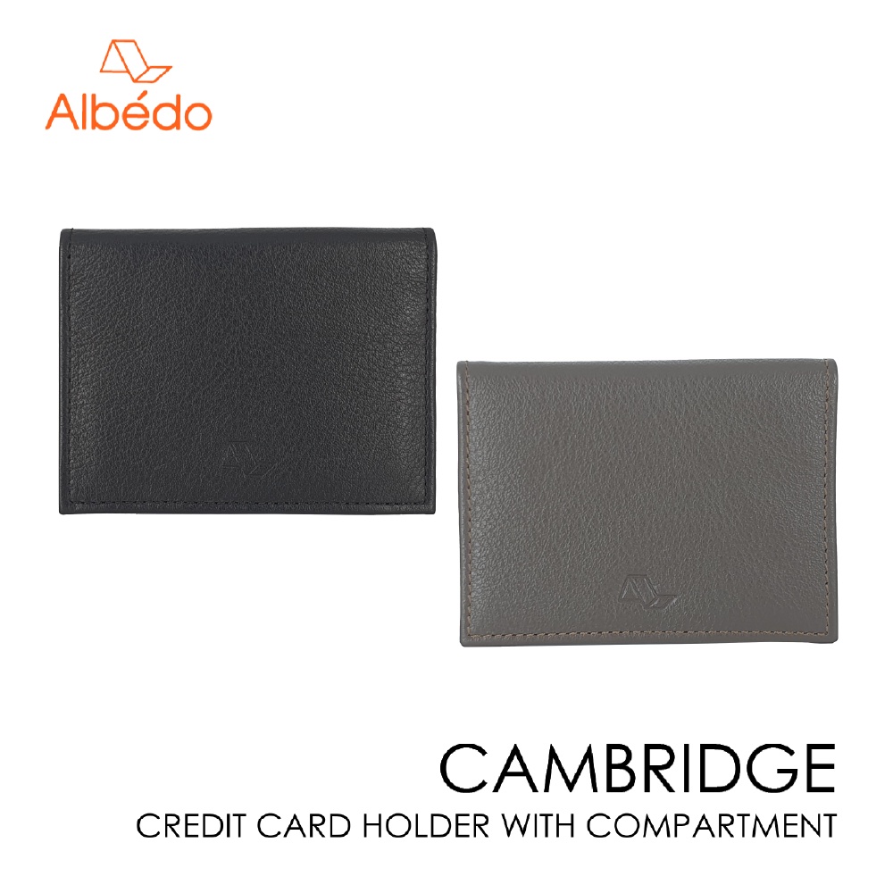 [Albedo] CAMBRIDGE CREDIT CARD HOLDER WITH COMPARTMENT กระเป๋าใส่บัตร/ที่ใส่บัตร/ซองใส่บัตร รุ่น CAMBRIDGE-CB01299/79