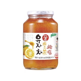 ราคาชาส้มยูซุ Feliz ขนาด 1,000 กรัม ชาส้มหมักผสมน้ำผึ้ง ชาส้มนำเข้าจากประเทศเกาหลี Honey citron tea [ของขวัญปีใหม่]