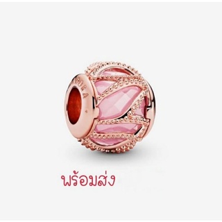 Pandora  rose  charm กลมโรส