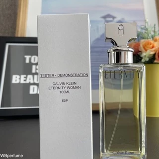 น้ำหอมแท้100% CALVIN KLEIN CK Eternity Women EDP 100ml กล่องขาว